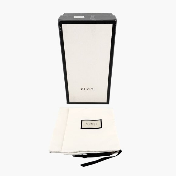 Gucci Dragon Embroidered Candy Mules EU 37 US 7 Black Satin Crystal Block Heel - Picture 2 of 15